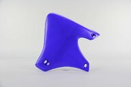 Left Side Polisport Blue Radiator Shroud Set replacement plastics for 00-02 Yamaha YZF426 dirt bikes.