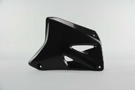 Left Black Radiator Shroud 2002 Suzuki RM85, 2003 Suzuki RM85, 2004 Suzuki RM85, 2005 Suzuki RM85, 2006 Suzuki RM85, 2007 Suzuki RM85, 2008 Suzuki RM85, 2009 Suzuki RM85, 2010 Suzuki RM85, 2011 Suzuki RM85, 2012 Suzuki RM85, 2013 Suzuki RM85, 2014 Suzuki RM85, 2015 ...and more