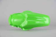 Polisport Green Rear Fender replacement plastics for 98-13 Kawasaki KX100, KX80, KX85 dirt bikes 360 view