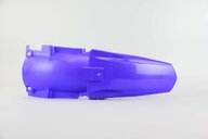 Polisport Blue Rear Fender replacement plastics for 02-21 Yamaha YZ85 dirt bikes 360 view