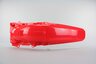 UFO Red Rear Fender replacement plastics for 04-17 Honda CRF250 dirt bikes 360 view