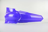 Polisport Blue Rear Fender replacement plastics for 10-13 Yamaha YZ250F dirt bikes 360 view