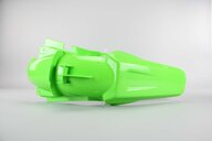 Polisport Green Rear Fender replacement plastics for 99-02 Kawasaki KX dirt bikes 360 view