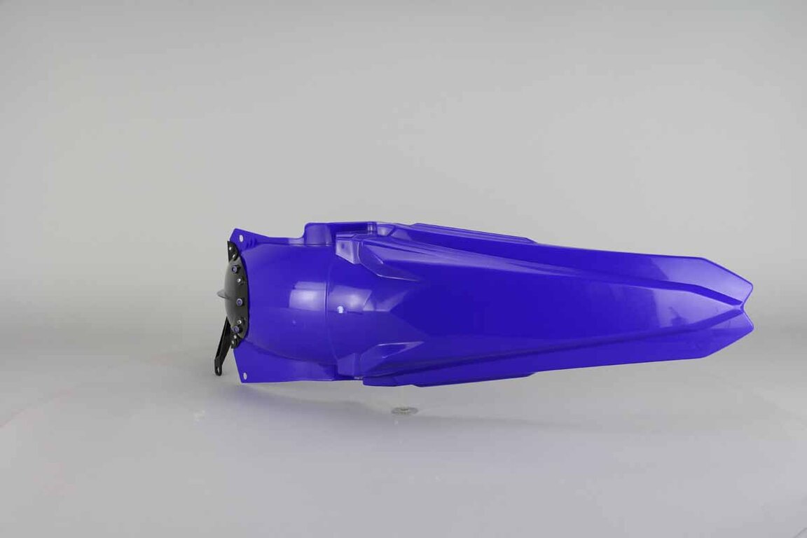 Polisport Blue Rear Fender replacement plastics for 10-13 Yamaha YZ450F dirt bikes 360 view