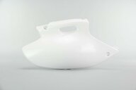 Right Side Polisport White Side Number Plates replacement plastics for 98-02 Yamaha WRF, WR, YZ250F, YZF400, YZF426 dirt bikes.