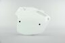 Right Side UFO White Side Number Plates replacement plastics for 90-01 Honda CR125, CR250, CR500 dirt bikes.