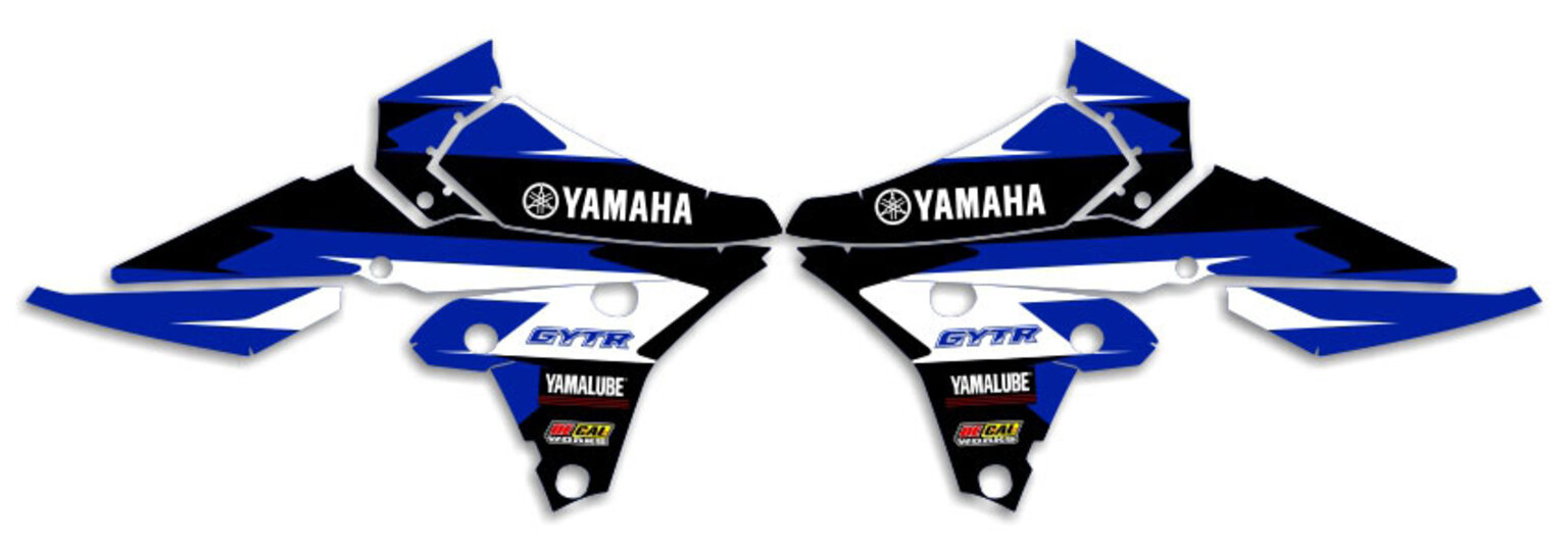 MX Graphics Dirt Bike Decals Yamaha T-4 Ready Made Rad Kit