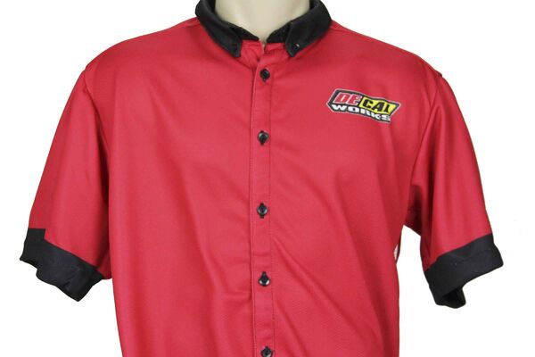 DeCal Works Red/White Sublimated Pit Shirt