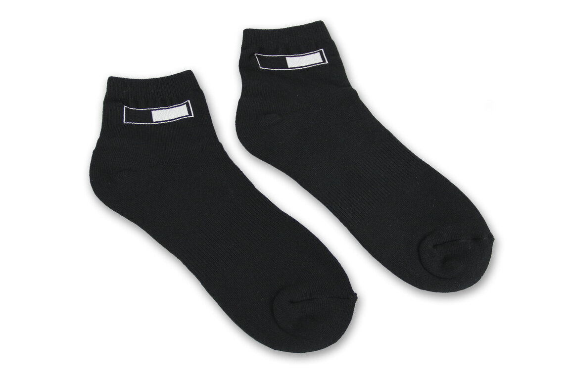 Short Black Socks for   