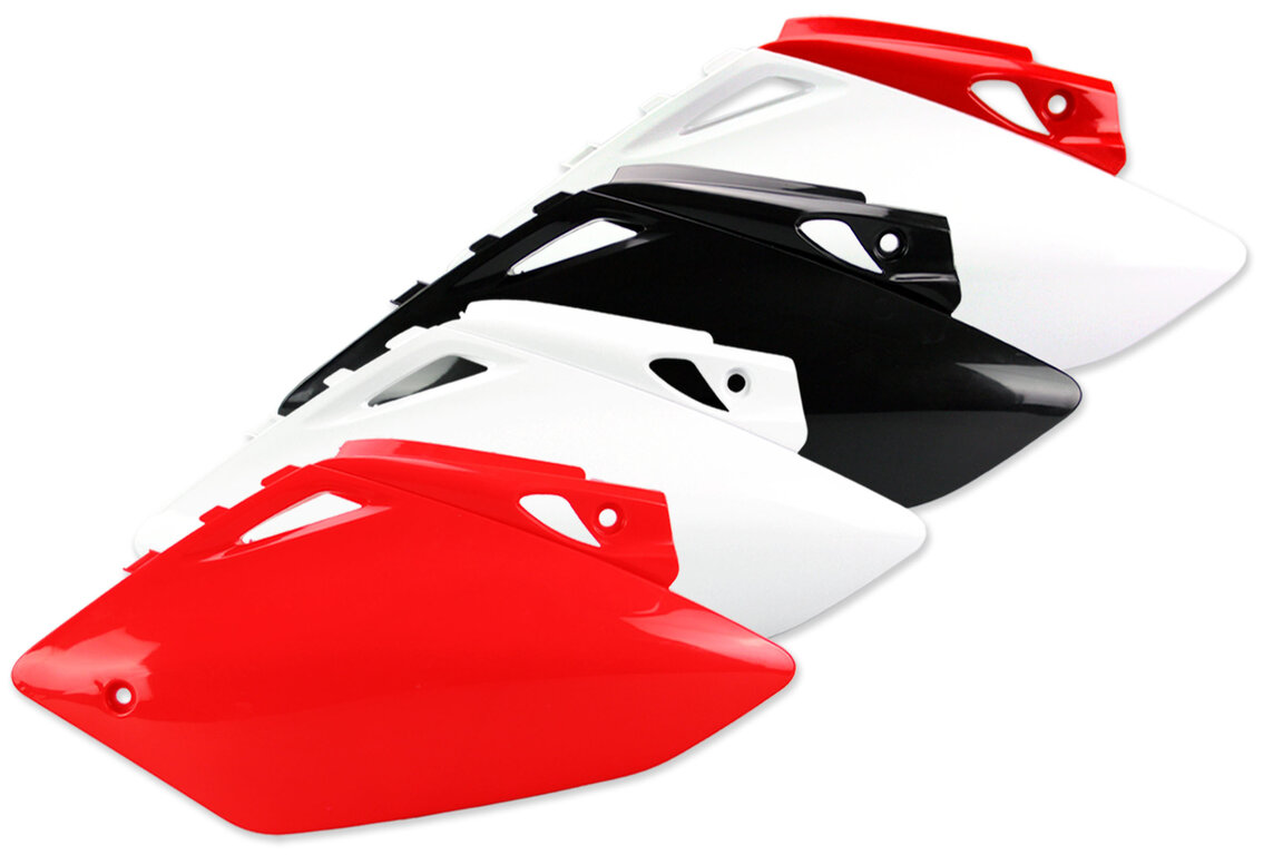 Side Number Plates for 07-08 Honda CRF450