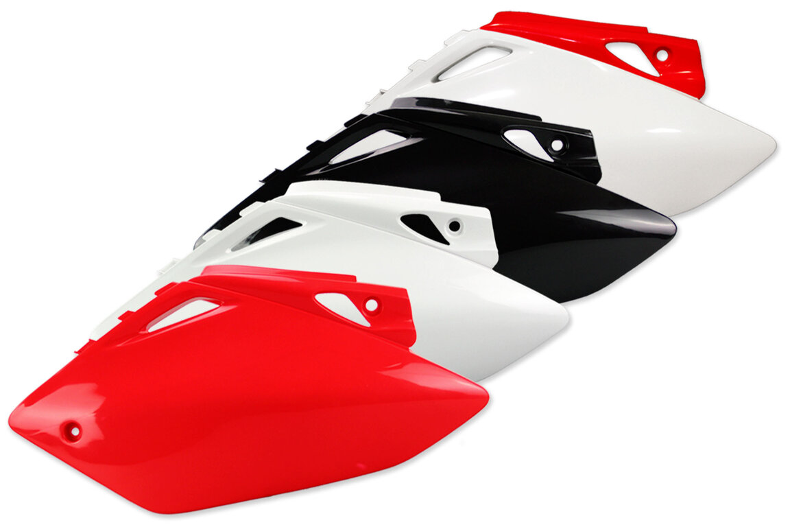 Side Number Plates for 05-06 Honda CRF450