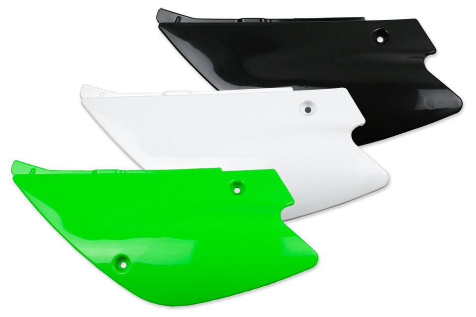 Side Number Plates for 98-13 Kawasaki KX100, KX80, KX85