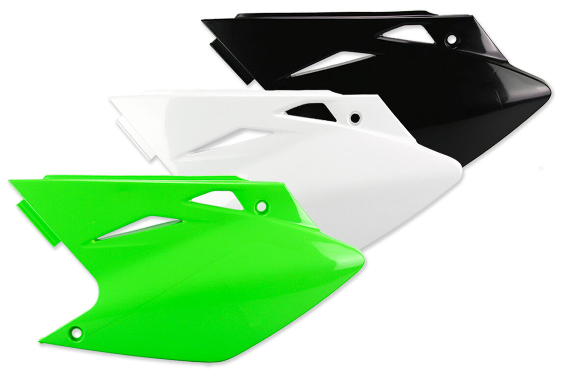 Side Number Plates for 06-08 Kawasaki KX450F