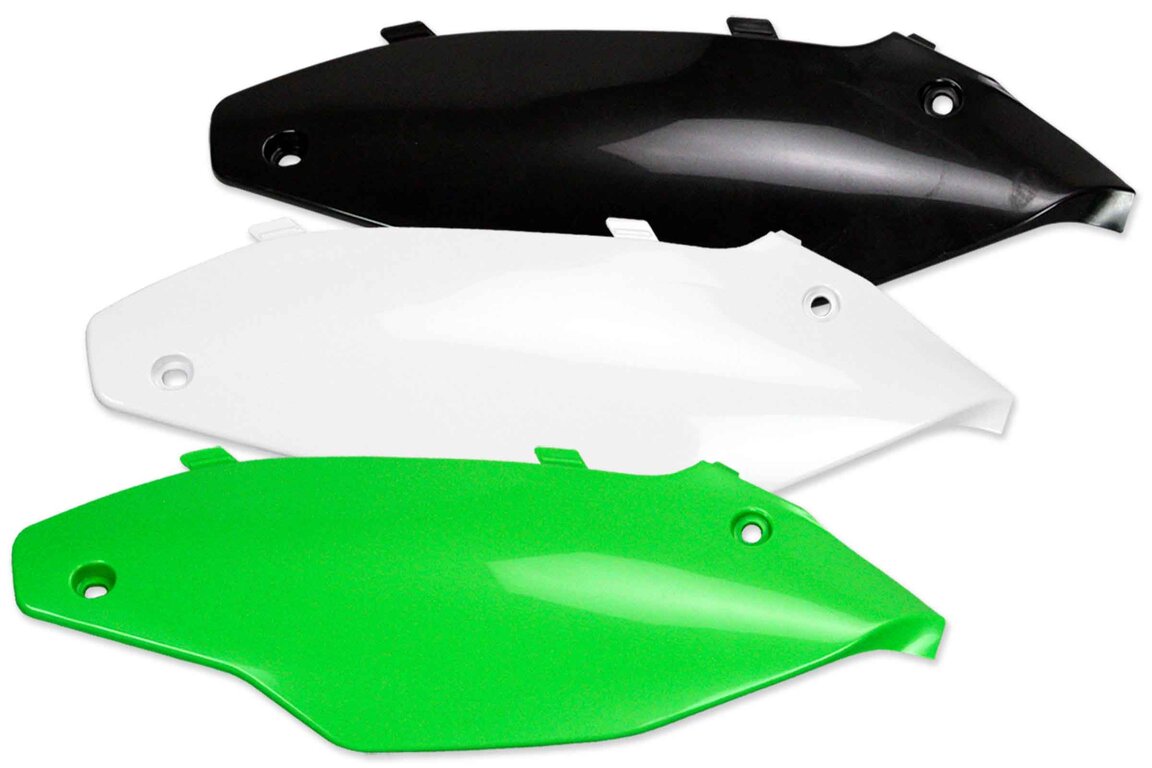 Side Number Plates for 16-20 Kawasaki KX250F, KX450F