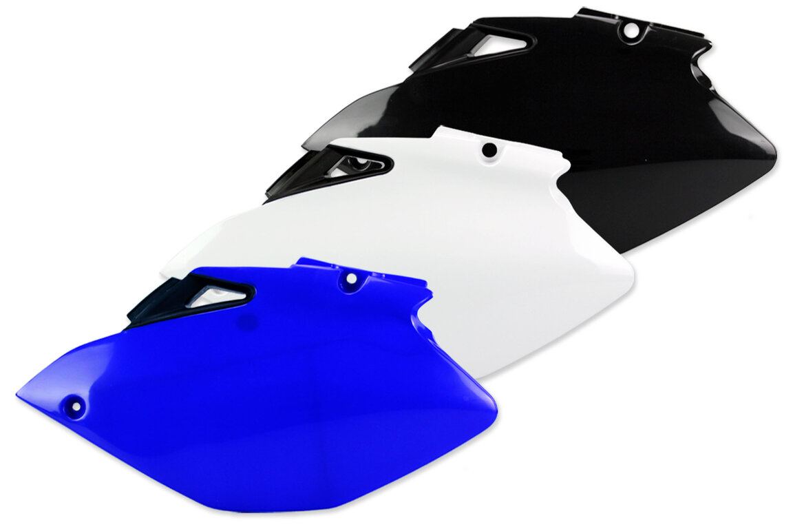 Side Number Plates for 06-09 Yamaha YZ250F, YZ450F