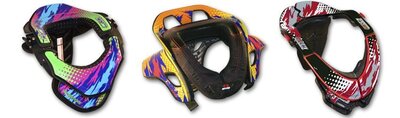 Motocross Neck Brace DeCal Kit T-8 Series