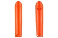 Polisport Orange Lower Fork Guards for 08-25 GasGas, Husqvarna, KTM, Sherco EC, EX, EXF, MC, MCF, FC, TC, EXC, EXCF, SMR, SX, SXF, XC, XCF, XCW, SC, SE, SE-R, SCF, SEF, SEF-R