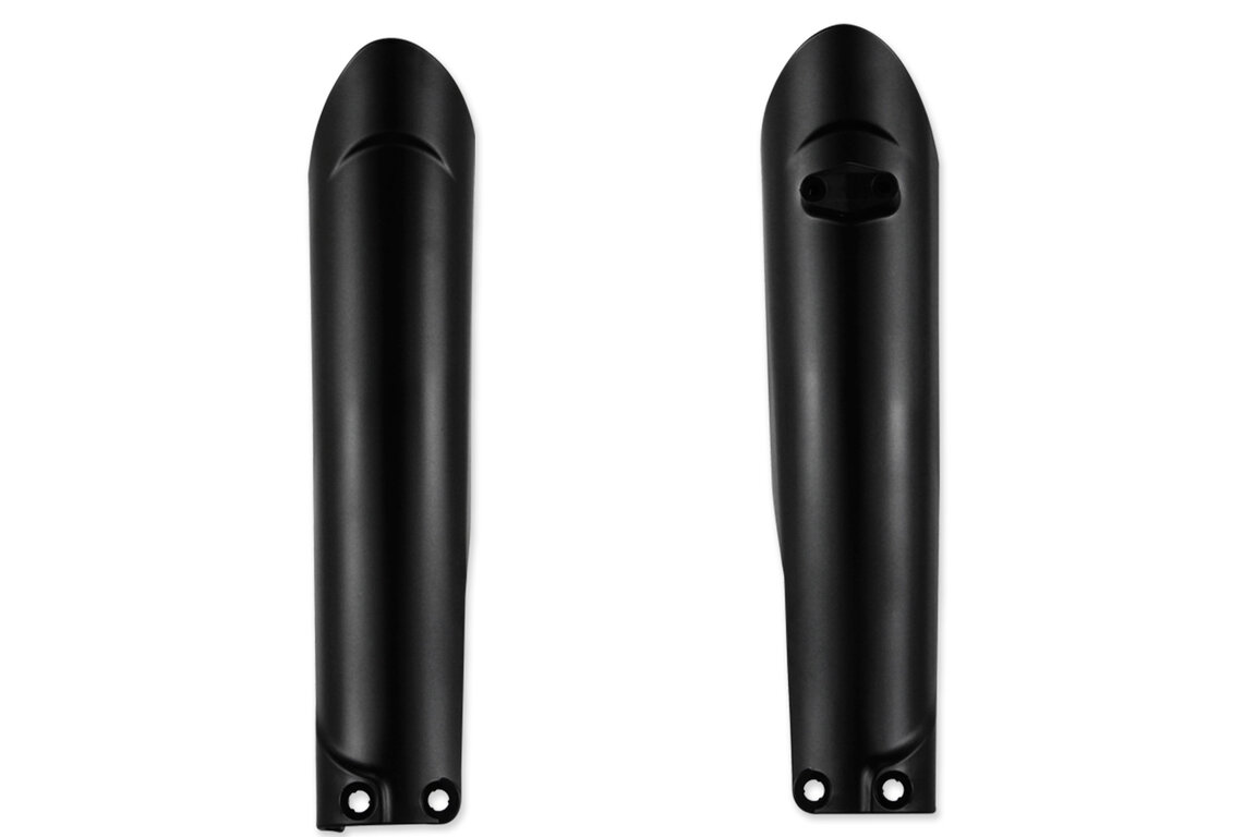 Polisport Black Lower Fork Guards for 08-25 GasGas, Husqvarna, KTM, Sherco EC, EX, EXF, MC, MCF, FC, TC, EXC, EXCF, SMR, SX, SXF, XC, XCF, XCW, SC, SE, SE-R, SCF, SEF, SEF-R