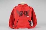 DeCal Works Medium Red T-Bird Hoodie Sweatshirt replacement plastics for    dirt bikes 360 view