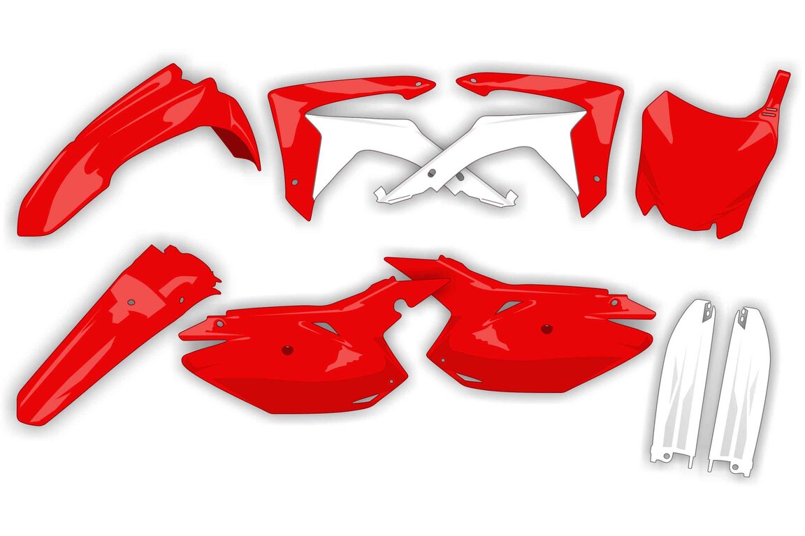 Mix & Match Plastic Kit With Lower Forks for 08-17 Honda CRF450