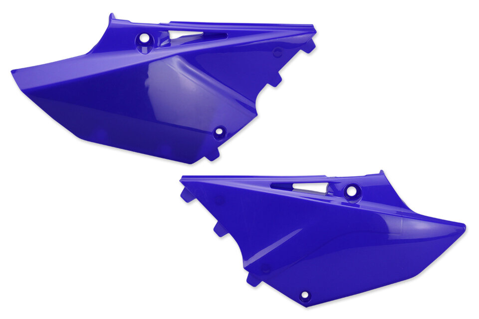 Acerbis Blue Side Number Plates replacement plastics for 02-22 Yamaha YZ125, YZ250 dirt bikes