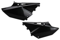 Acerbis Black Side Number Plates for 02-22 Yamaha YZ125, YZ250