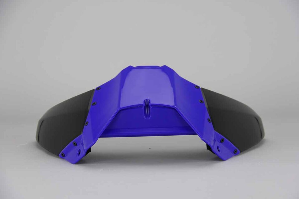 UFO Blue Upper Airbox Shroud Intake replacement plastics for 14-19 Yamaha YZ250F, YZ450F dirt bikes 360 view