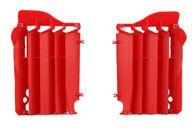 Polisport Red Radiator Louvers for 14-17 Honda CRF250