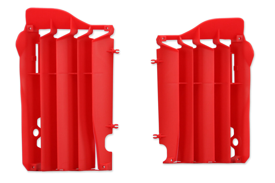 Polisport Red Radiator Louvers for 13-14 Honda CRF450