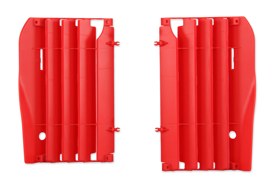 Polisport Red Radiator Louvers for 10-13 Honda CRF250