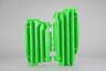 Polisport Green Radiator Louvers replacement plastics for 12-15 Kawasaki KX450F dirt bikes 360 view