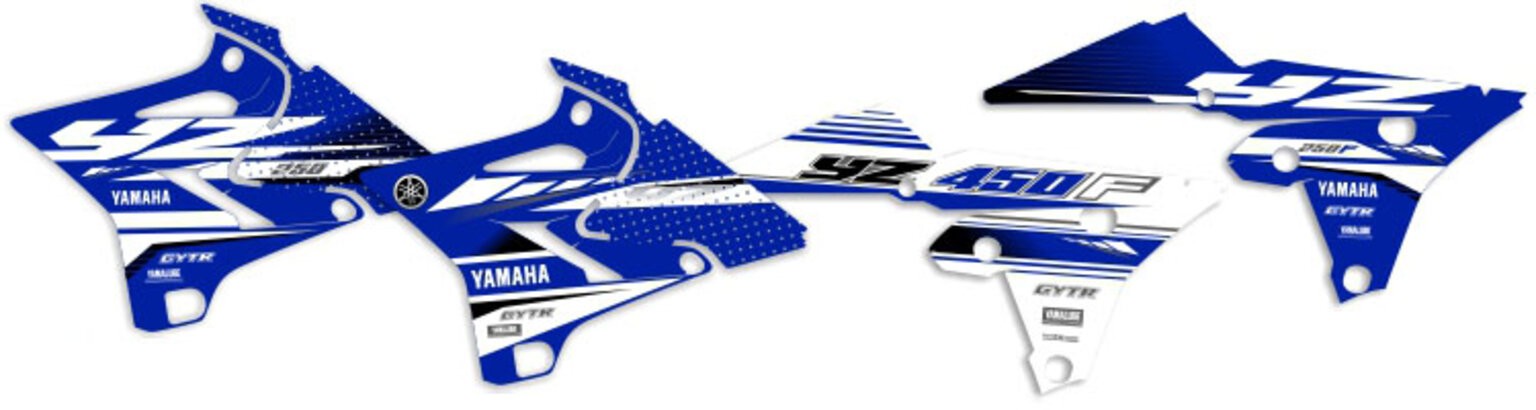 MX Graphics Dirt Bike Decals Yamaha OEM Replica Series Rad Graphics