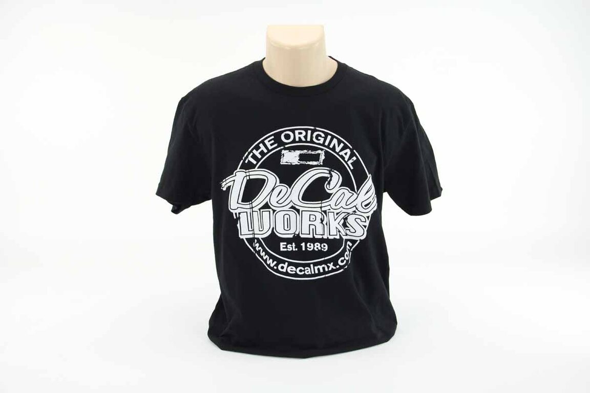 Original Black T-Shirt with White Logo