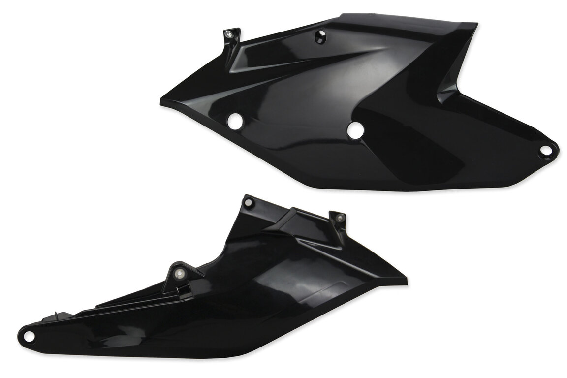 UFO Black Side Number Plates for 15-19 KTM EXCF, EXC, SX, SXF, XC, XCF, XCW