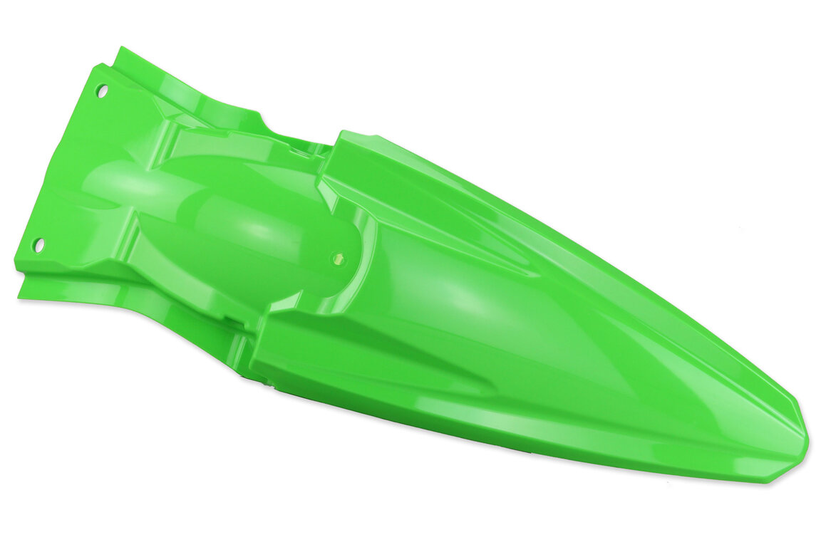 Polisport Green Rear Fender for 16-20 Kawasaki KX250F, KX450F