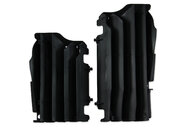 Polisport Black Radiator Louvers for 16-24 Kawasaki KX250F, KX450F