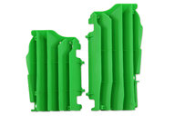 Polisport Green Radiator Louvers for 16-24 Kawasaki KX250F, KX450F