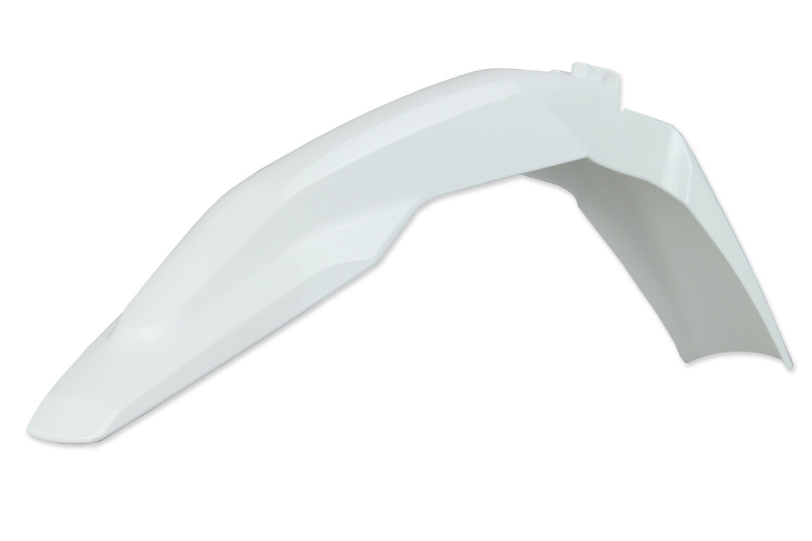 Polisport White Front Fender for 16-23 Husqvarna FC, FE, FX, TC, TE, TX