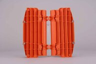 Polisport Orange Radiator Louvers replacement plastics for 16-19 Husqvarna, KTM FC, FE, FS, FX, TC, TE, TX, EXCF, EXC, SX, SXF, XC, XCF, XCW dirt bikes 360 view