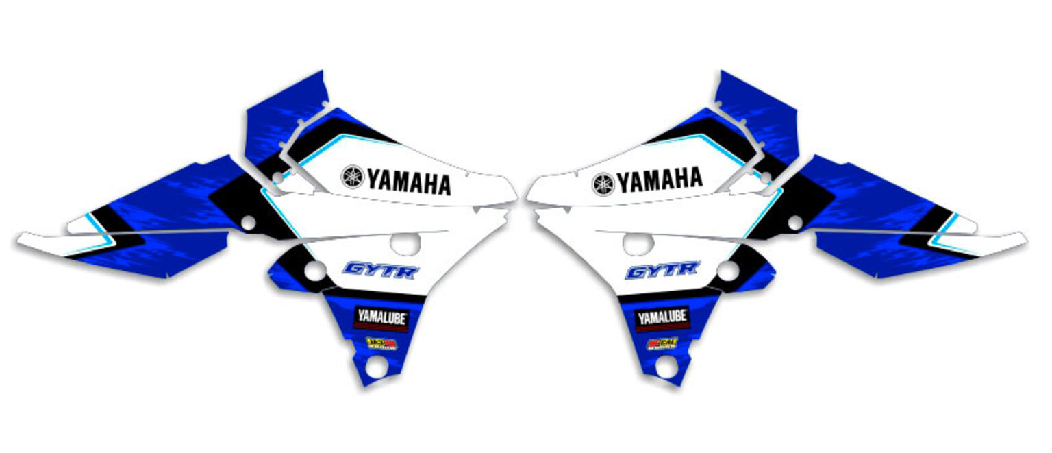 MX Graphics Dirt Bike Decals Yamaha T-17 Semi Custom Rad Kit