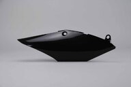 Right Side UFO Black Side Number Plates replacement plastics for 17-22 Honda CRF250, CRF450 dirt bikes.