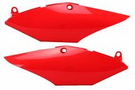 UFO Red Side Number Plates for 17-22 Honda CRF250, CRF450