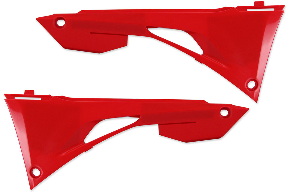 UFO Red Airbox Covers replacement plastics for 17-22 Honda CRF250, CRF450 dirt bikes
