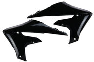 UFO Black Radiator Shroud Set for 18-24 Yamaha WRF, YZ250F, YZ450F