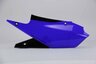 Left Side UFO Blue Side Number Plates replacement plastics for 18-24 Yamaha WRF, YZ250F, YZ450F dirt bikes.