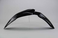 Polisport Black Front Fender replacement plastics for 17-25 Honda CRF250, CRF450 dirt bikes 360 view