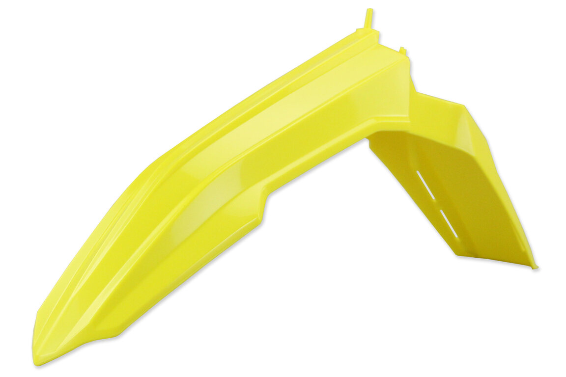 UFO Yellow Front Fender for 18-25 Suzuki RMZ250, RMZ450