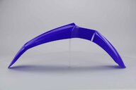 Polisport Blue Front Fender replacement plastics for 02-25 Yamaha WRF, YZ125, YZ250, YZ250F, YZ450F dirt bikes 360 view