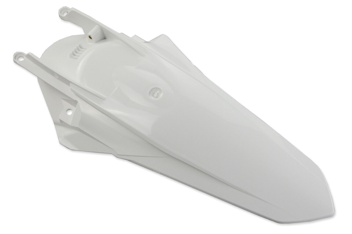 Acerbis Ceramic White Rear Fender for 18-22 KTM SMR, SX, SXF, XC, XCF