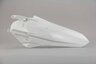 UFO Ceramic White Rear Fender replacement plastics for 18-22 KTM SMR, SX, SXF, XC, XCF dirt bikes 360 view